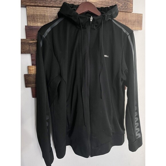Reebok Other - reebok zip up hoodie lightweight Large black Playdry